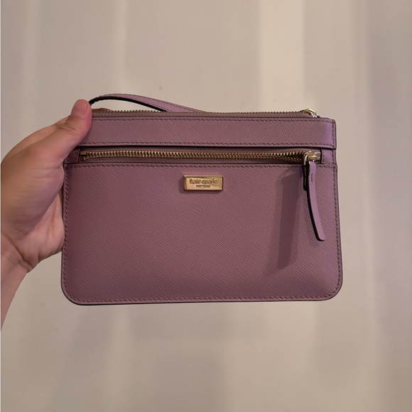 Kate Spade purple wristlet purse - Picture 9 of 10